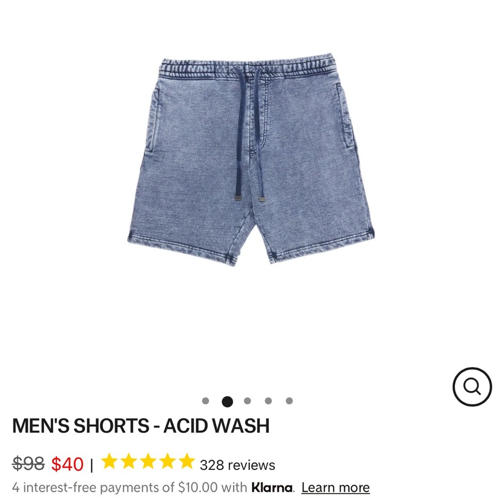 Mens size small shorts
